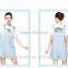 Women's summer casual light blue denim jeans hot shorts/short suspender bib overalls