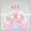 Newborn Infant Baby Girl gray Outfit Christmas Romper Tutu Dress Headband 2PC set