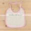 custom soft and absorbent 100% cotton baby muslin bibs