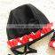 Three pieces with swimming cap bow-knot cute pretty 2017 children swimwear