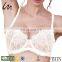 Fitness Full Transparent Sexy Design Girls Lace Bra Bralette