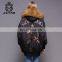 2017 Fashionable winter jacket big size women fur parka with raccoon fur collar big size