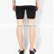100%polyester dri fit mens black shorts compression tights