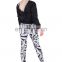 Happiness weed fit sexy fashion photo printed running wholesale ladies brand custom stylish stretch tights woman leggings