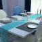 2015 Party Decorations Dinning Velvet Crochet Table Runner