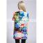 Summer Women Silk crepe de chine Top