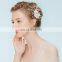Jewelry Accessory Headband Enchanted Floral Bridal Hair Vine Floating Pearl Hairgrips Convertible Hair Vine Women Headpiece Prom