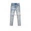 man import Custom ripped men denim jeans skinny stretch slim fit sexy men tight jeans