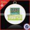 Award sports running medal with ribbon
