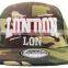 LONDON camouflage printing cap