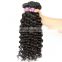 2017 hot sale deep wave hair 8a grade malaysian human hair