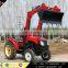 Tractor with front end loader, mini tractors with front end loader