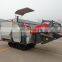Rice harvester, crawler rice harvester