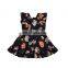 Newest sleeveless floral pattern romper for cute baby girls