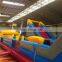 Mobile airship circle inflatable boom camp construction big obstacle course for Kids