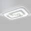 Modern simple ultra-thin acrylic rectangle led ceiling light for bedroom light