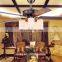Family bedroom Restaurant Ceiling fan lights living room lamp chandelier Continental