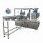 Discount promotion transparent pvc cosmetic bag milk spout bag/filling and capping machine spout pouch