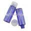 Blue small size taning lotin plastic bottle