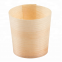 Compostable Disposable Wooden Mini Appetizer Cup Wood Serving Cup