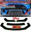 2021 New Other Exterior Accessories Universal Car Front Bumper Splitter Lip Diffuser  universal front bumper lip Splitter