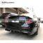 W213 diffuser with tips fit for E-class W213 E63 2017-2019year to B-style carbon fiber material E63 diffuser with muffler tips