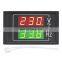 DL85 AC100-300V 10-100HZ  Dual Display Voltage Frequency Meter LED Voltmeter  HZ Meter Detector AC Meter