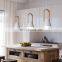 Nordic Macaron Teapot Creative Modern Minimalist Pendant Lamp Wooden Ring Bar Restaurant Chandelier