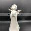 white porcelain ceramic angel figurine christmas xmas ornaments