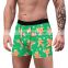 Fashional Funny Cartoon Printed Cotton Plus Size Underwear Factory Wholesale Custom Men Boxer Briefs DHL Bamboo Gift Shorts