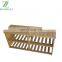 Wholesale Door Entryway Bamboo Shoe Bench and 2 Tier Shoe Storage Rack Luggage Suitcase Holder Rack