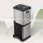 Luxury Three in One design 32L Large Garbage Bins Indoor Classification Recycle Bin Large Capacity Pedal Trash Can