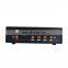 VU2-L Bulb Version MIC+LINE Dual Audio Splitter Box 4-Way Switcher Sound Level Indicator VU Meter