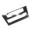 Carbon Fiber Style Center CD Panel Cover Trim 3D Stickers For BMW X3 X4 Car Accessories