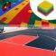 50Mm Heavy Multi-Use Pvc Under Grill Trafficable Exercise Gym Floor Mat Interlocking Garage Floor Tiles For Basketball Mats