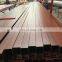 Powder coating wood grain aluminum profile for aluminum tube profile