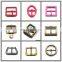 Factory Price 16 mm Gold Plated Metal Square Rings Ladies Sandal Buckle For Sandals High-heeled Shoes