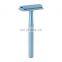 Eco Metal Reusable Barber Face Straight Mens Hair Portable Shaving Safety Blade Razor