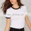 Fashion style New Sexy Ladies Women T Shirts 2020 Summer Perspective Mash Tops