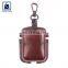 Polyester Lining Material Best Selling Premium Quality Wholesale Genuine Leather Airtag Key Chain at Best Price