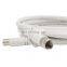 JIS standard CATV 75Ohm Coaxial Cable 5C-FB 4P Cable With Nickel Plated Connector