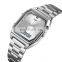 SKMEI 1612 wrist men watches stainless steel Ultra-thin sport watch 5atm waterproof