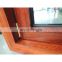China aluminium alloy waterproof titl & turn windows horizontal openning style with tempered glass sound insulation glass