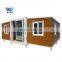 China 2 bedroom modular prefab expandable container house luxury homes price