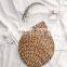 Leaf style decoration Weave Water Hyacinth Placemat Wall basket decor basket wholesale made in Vietnam