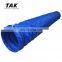 6 Inch PVC Fabric reinforced vinyl coated Blower Duct  spring steel helix Collapsible Flexible Ventilation Air Duct