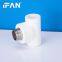 IFAN Polypropylene Material White High Pressure PN25 Brass Male Thread PPR Tee