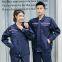 Customized men's workshop factory reflective strip for long sleeved workwear
