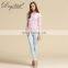Wholesale Women's Keep Warm Pullover Pink Ladies Cable Cashmere Sweater