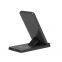 Slim foldable 15w wireless stand mobile phone holder portable fast wireless car charger